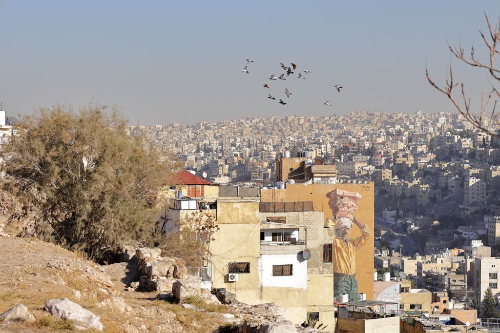 Amman, Citadelle, Jordanie
