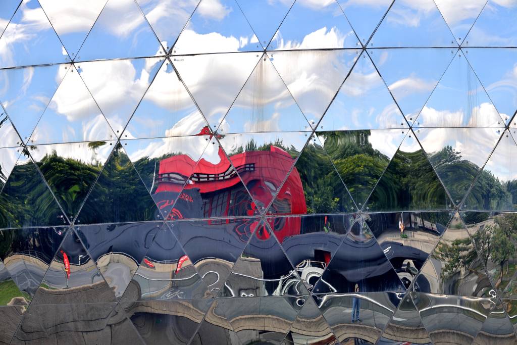 La Geode, la Villette, Paris